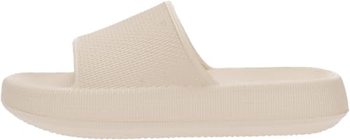 BRONAX Pillow Slippers for Women and Men, Cushioned Thick Sole B486351