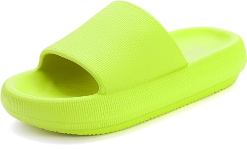 BRONAX Pillow Slippers for Women and Men, Cushioned Thick Sole B486351