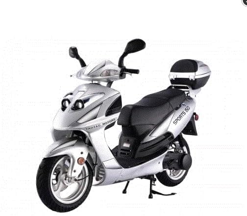 HHH 150cc Scooter Moped Street Gas Scooter with 13 inch Aluminum Wheels J98330