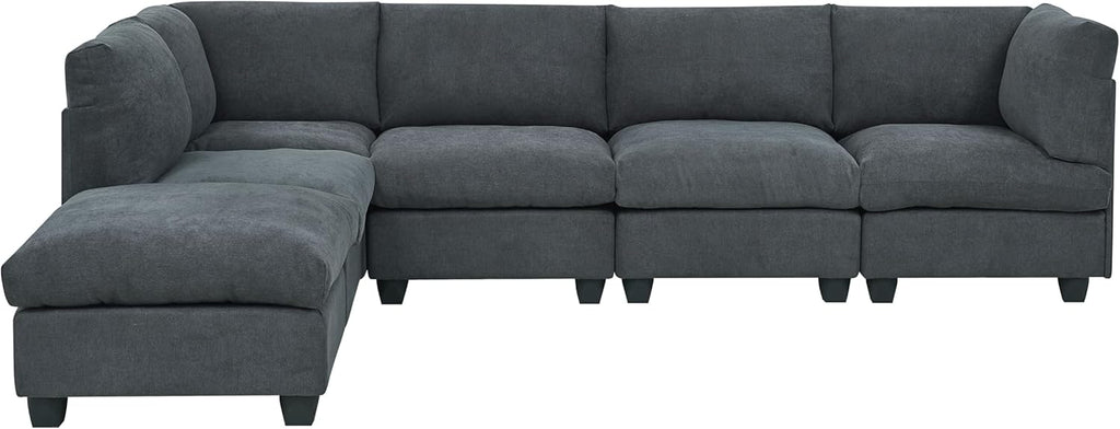 Modular Sectional Dark Gray V83616