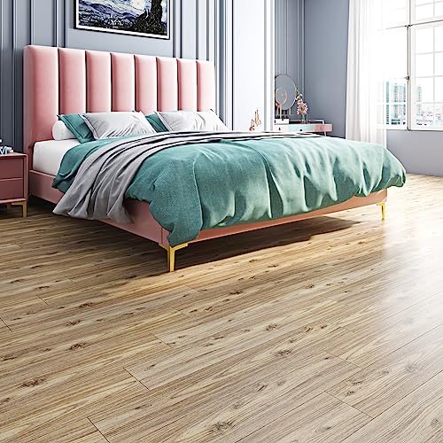 Livelynine 6x36 Vinyl Flooring Peel and Stick Planks Waterproof Wood Look E882