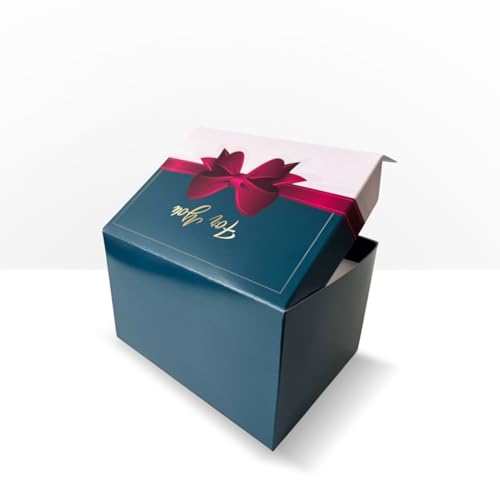 FETTIPOP Merry Christmas Exploding Confetti Gift Box, Pop Up Surprise, Prank Gift Wrapping Idea E58876