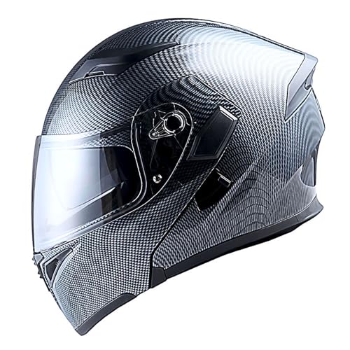 1Storm HB89 Modular Full Face Helmet Flip Up Dual Visor Z122535