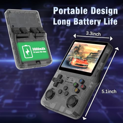 VGBUS R36S Handheld Game Console, 3.5-Inch IPS Screen, 20000+ Games U20160