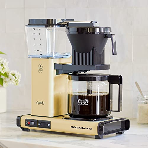 Technivorm Moccamaster 53941 KBGV Select 10-Cup Coffee Maker, Polished Silver G3553