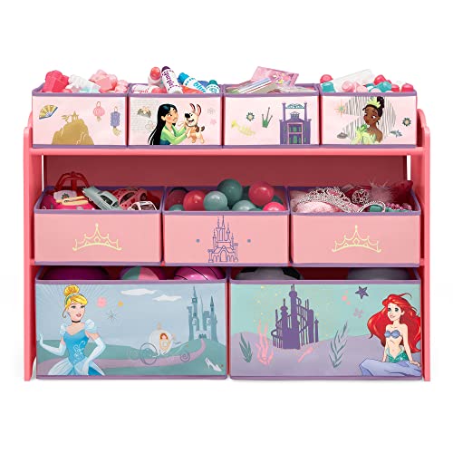 Delta Children Disney Minnie Mouse Deluxe 9 Bin Toy Organizer J9866