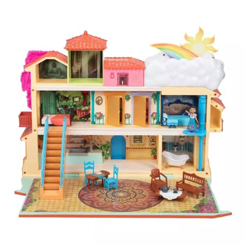 Disney Encanto Magical Madrigal House Playset with Mirabel Doll & 14 Accessories A911436