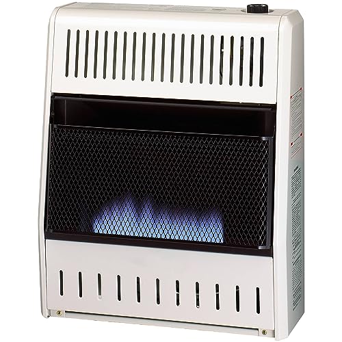 ProCom ML300HBA-B Ventless Liquid Propane Blue Flame Heater with Base Feet K420