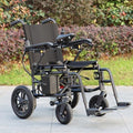 Electric wheelchair for Senior, adult intelligent all-terrain wheelchair, 500W strong power, 264Lbs Max load, 12Ah lithium battery, 9mi of driving range,strong and durable,easy to control,easy to fold