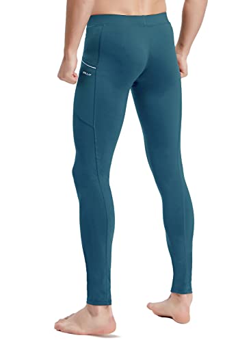 Willit Men's Active Yoga Leggings with Pockets Quick Dry T371