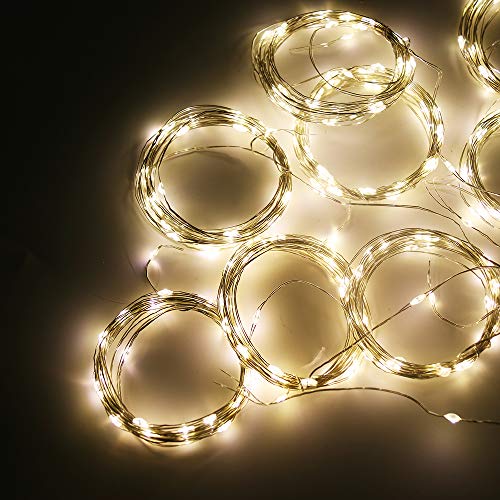 300 LED Curtain Christmas String Lights with Remote Control USB Power for Bedroom Home Decor K9828