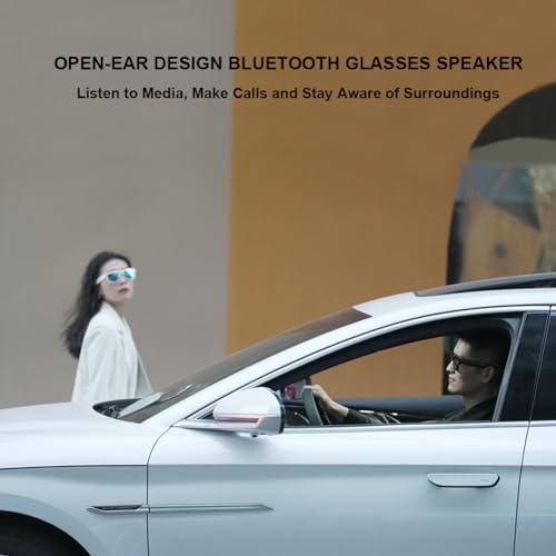 OhO Smart Glasses Polarized Sunglasses with Bluetooth Speaker U712