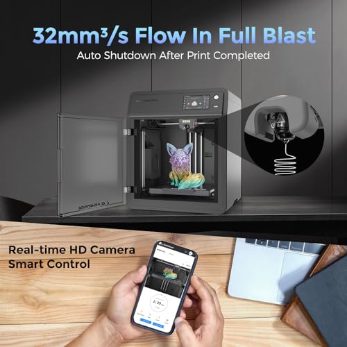 FLASHFORGE Adventurer 5M 3D Printer, High-Speed FDM with Auto Leveling J1032