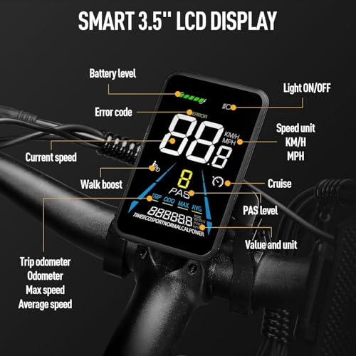 Dual Motor Electric Bike 3000W 23AH for Adults UL Certified L426
