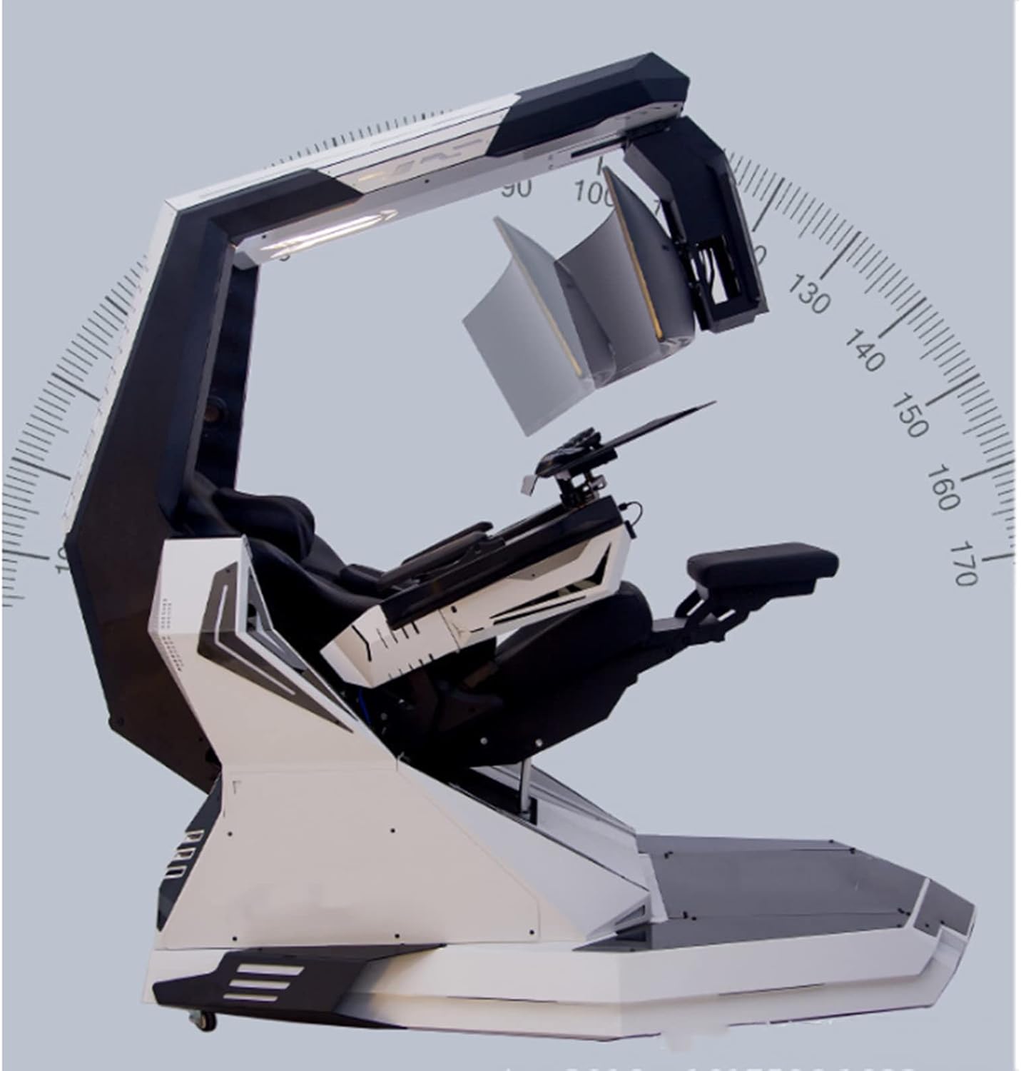 Family Zero Gravity Game Chair with Pedals and Massage E716649