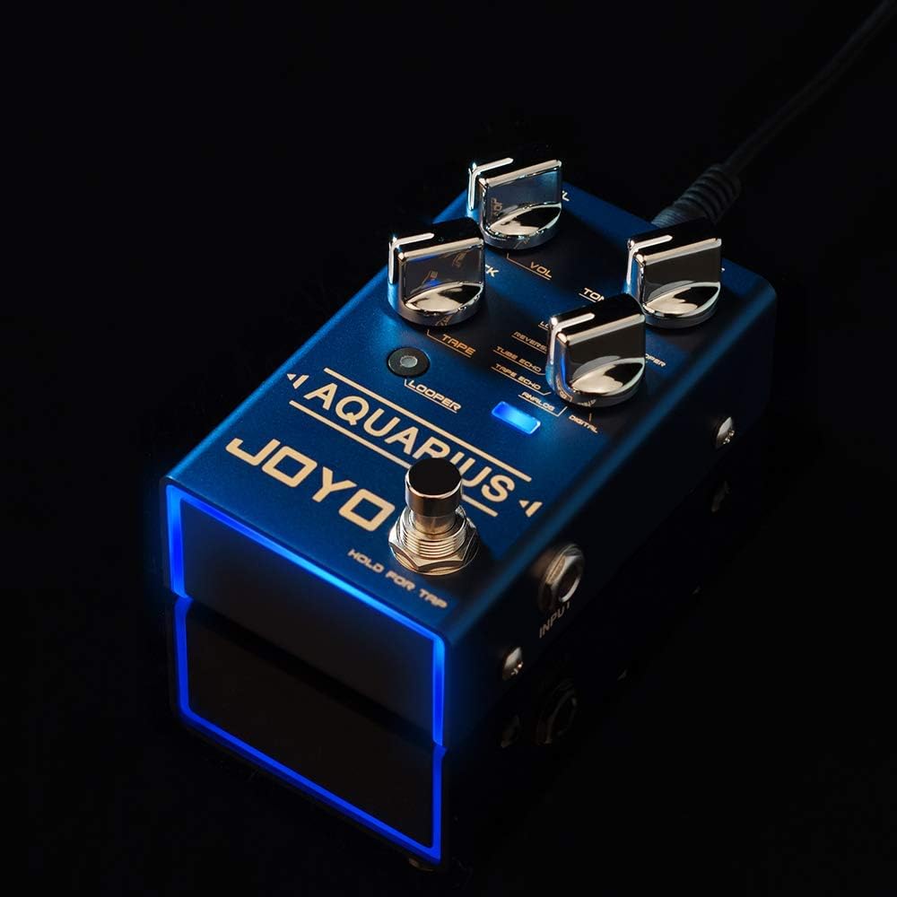 JOYO Effect Pedals Digital Delay Reverb with Looper for Electric Guitar A59576