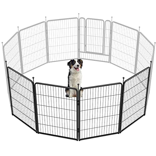 FXW Rollick Dog Playpen 32 Inch 16 Panels for Small and Medium Dogs E405995