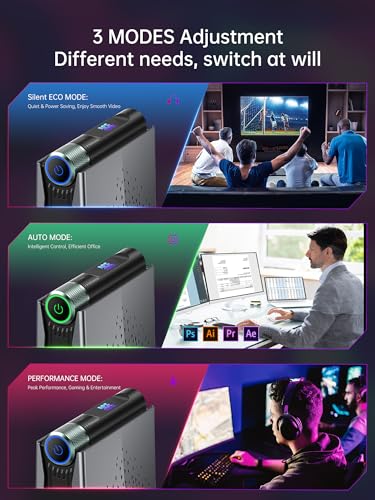 ACEMAGICIAN S3A Mini PC, Ryzen 7 5875U, 16GB DDR4 512GB NVMe SSD F699390
