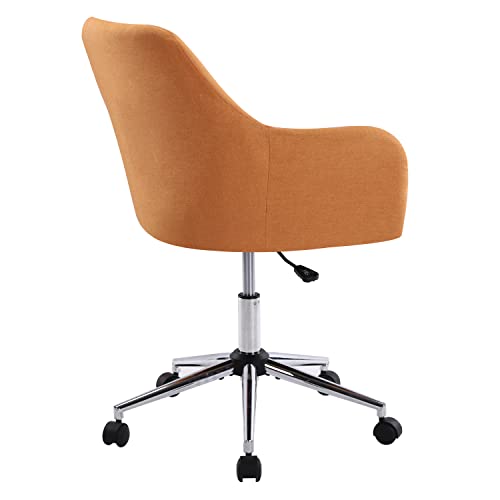 Warmiehomy Home Office Chair Swivel Desk Chair with Wheels, Beige P808