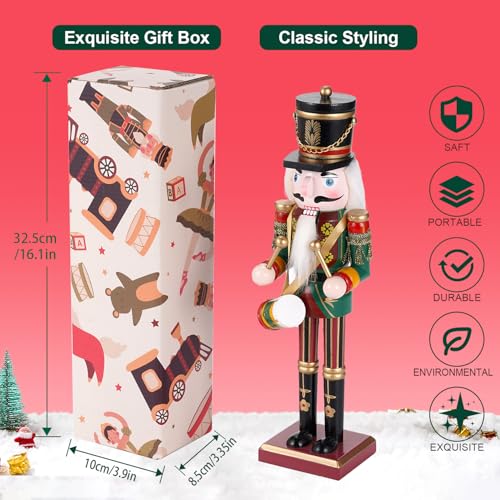 12 inch Wooden Nutcracker Ornament Swordsmen U177