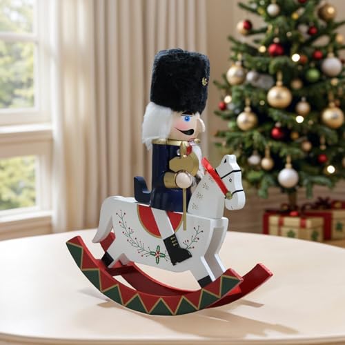 Wooden Nutcracker Soldier Tabletop Christmas Decoration A9504