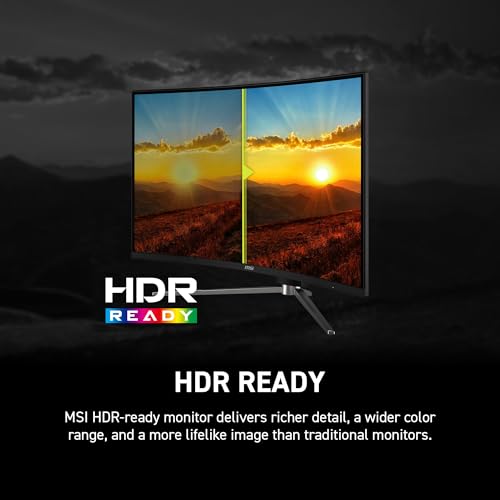 MSI MAG 325CQRXF E2 31.5-inch WQHD 240Hz VA Gaming Monitor A3608