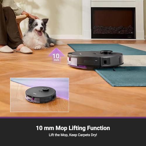 Eureka E20 Plus Robot Vacuum and Mop with Bagless Self-Emptying Station M765