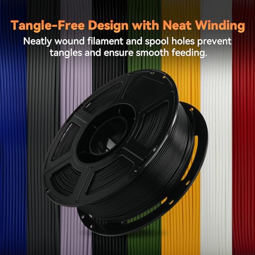 FLASHFORGE PLA Filament 1.75mm Burnt Titanium, Color Changeable 3D Printer Filament 1kg T433110