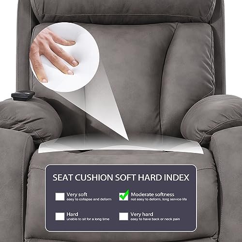 Power Lift Recliner for Elderly with Remote Control, Navy Blue P60192