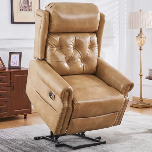 Oversized Power Lift Recliner Chair for Elderly with Massage and Heat T36815