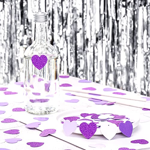White-Gold Christmas Tree Star Confetti 300pcs Party Decoration N454