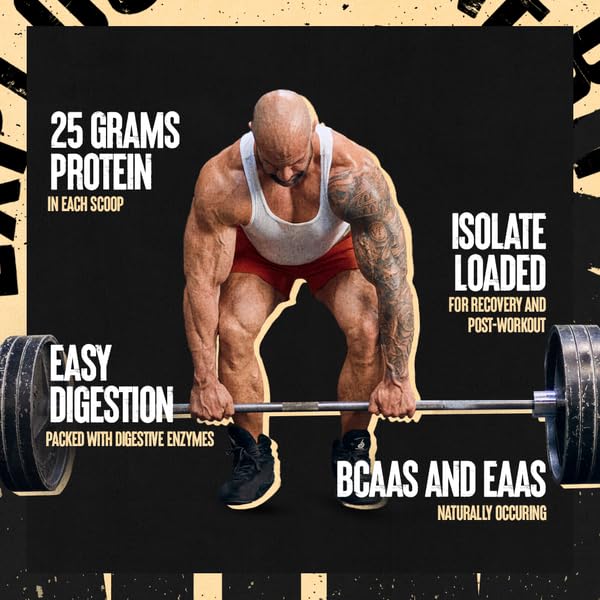 Animal Whey Isolate Protein Powder Cookies & Cream 4 lbs G1457