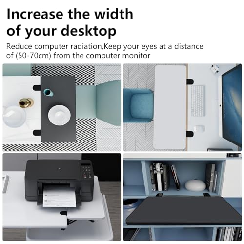 Ergonomics Desk Extender Tray Foldable Keyboard Extender with Wrist Rest Q1817