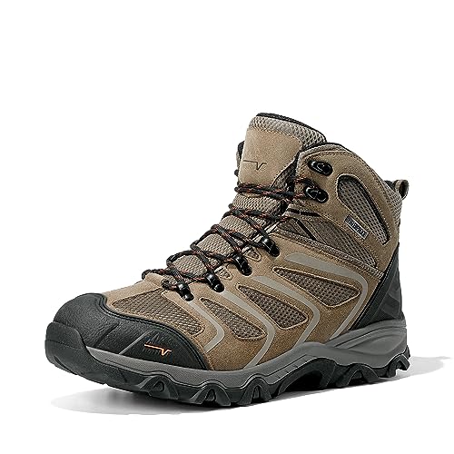NORTIV 8 Men's Waterproof Ankle High Hiking Boots D984
