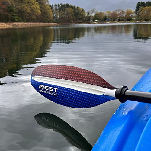 Carbon Fiber Kayak Paddle for Adults, 220cm H326