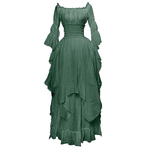 Renaissance Women Fairy Dress Victorian Medieval Costume K8410