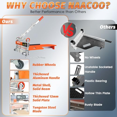 NAACOO 13" Vinyl Plank Cutter for Laminate & Flooring Y689