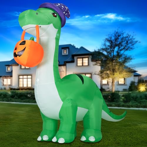 8FT Christmas Inflatables Santa Claus with Christmas Tree, LED Lights, Outdoor Yard Decor B208795