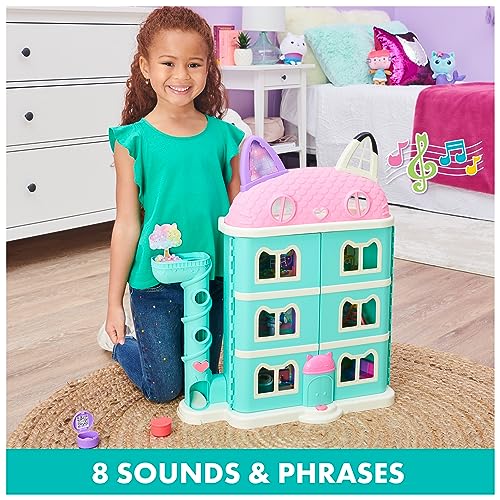 Gabby’s Dollhouse Purrfect Dollhouse with 15 Pieces, Kids Toys for Ages 3 and up Y434538