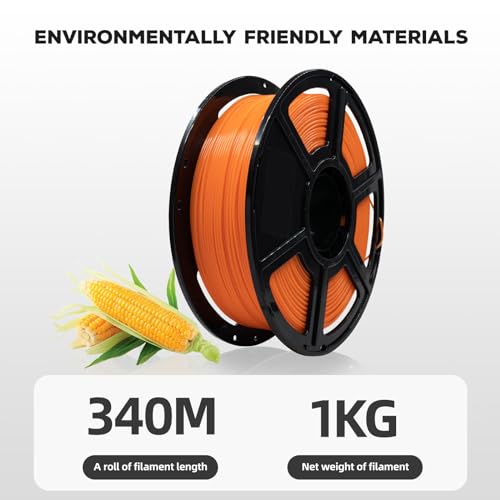 FLASHFORGE PLA Filament 1.75mm Burnt Titanium, Color Changeable 3D Printer Filament 1kg T433110