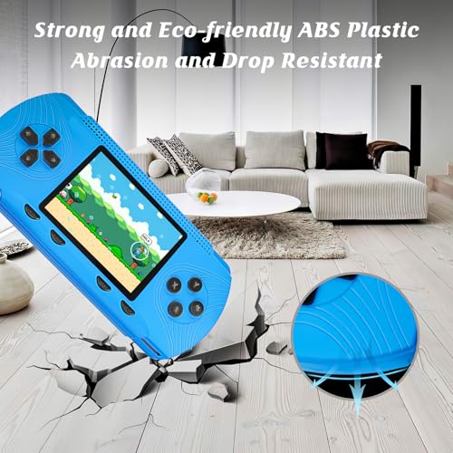 Handheld Game Console for Kids, Portable, Preloaded 258 Games J862