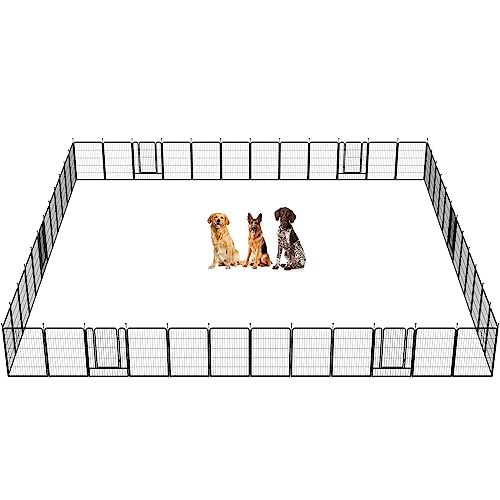 FXW Rollick Dog Playpen 32 Inch 16 Panels for Small and Medium Dogs E405995