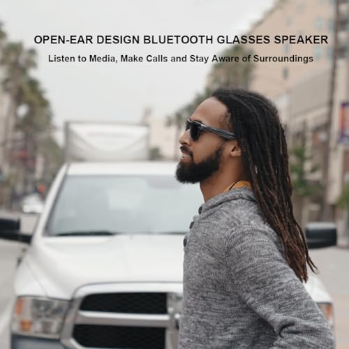 OhO Smart Glasses Polarized Sunglasses with Bluetooth Speaker M7097