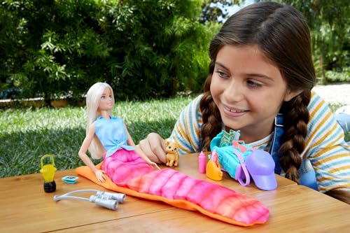Barbie Camper Playset with 60 Doll-Sized Accessories T7686
