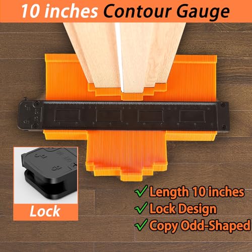 NAACOO Laminate & Vinyl Flooring Installation Kit with Tapping Block, Pull Bar, Spacers & Mallet V9148