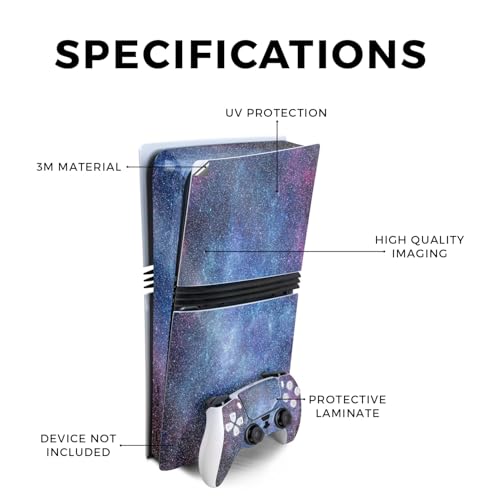 MightySkins Carbon Fiber Gaming Skin for PS5 Digital Edition Disc Drive - Black Camo S1804