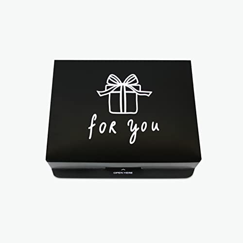 FETTIPOP Merry Christmas Exploding Confetti Gift Box, Pop Up Surprise, Prank Gift Wrapping Idea E58876
