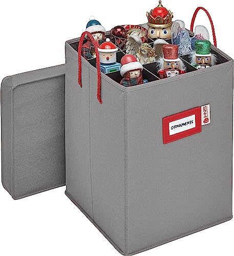 Christmas Nutcracker Storage Box for Figurines and Ornaments U4635