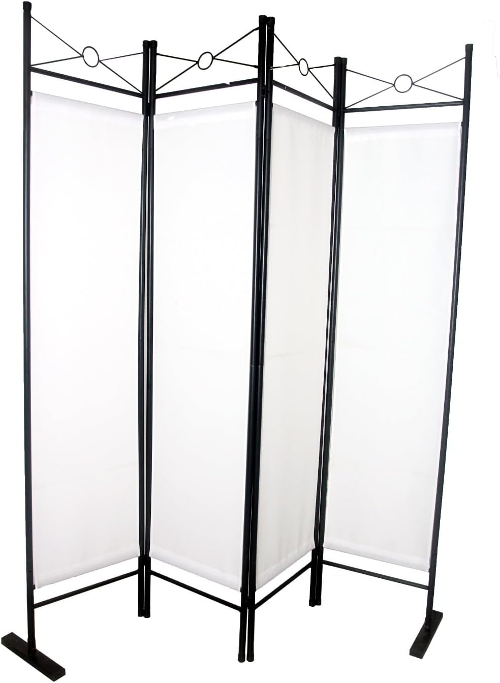 Elegant 4-Panel Screen Room Divider Portable Privacy Partition Z1273