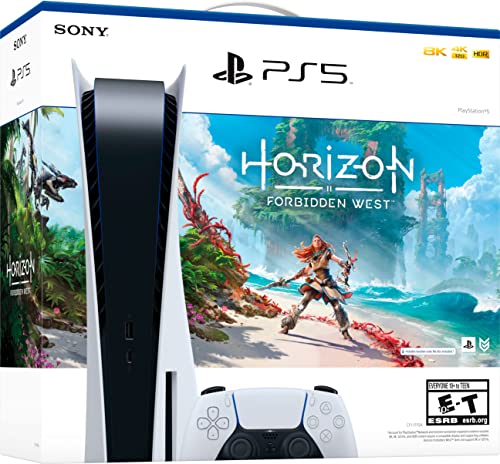 Playstation 5 Disc Version PS5 Console Horizon Forbidden West Bundle X312